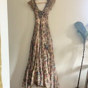 Floral Ruffle Mini Dress